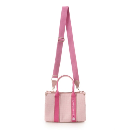 サマンサベガ Samantha Vega ハンドバッグ ショルダーバッグ チェゴシム×SAMANTHAVEGA ロゴテープバッグ 2way ブランド 正規品 新品 ギフト プレゼント 人気 おすすめ 誕生日 記念日 クリスマス 送料無料 ラッピング無料_5
