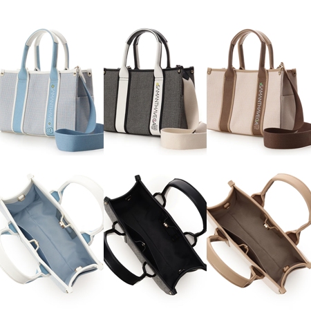 サマンサベガ Samantha Vega ハンドバッグ ショルダーバッグ チェゴシム×SAMANTHAVEGA ロゴテープバッグ 2way ブランド 正規品 新品 ギフト プレゼント 人気 おすすめ 誕生日 記念日 クリスマス 送料無料 ラッピング無料_9