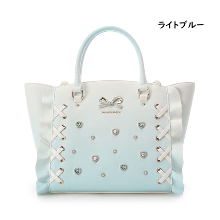 サマンサベガ Samantha Vega ハンドバッグ ショルダーバッグ レースアップハートビジューグラデーションフラッター 小 2way ブランド 正規品 新品 ギフト プレゼント 人気 おすすめ 誕生日 記念日 クリスマス 送料無料 ラッピング無料_6