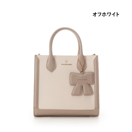 サマンサベガ Samantha Vega ハンドバッグ ショルダーバッグ リボンチャーム付きスクエアバッグ 2way ブランド 正規品 新品 ギフト プレゼント 人気 おすすめ 誕生日 記念日 クリスマス 送料無料 ラッピング無料_7