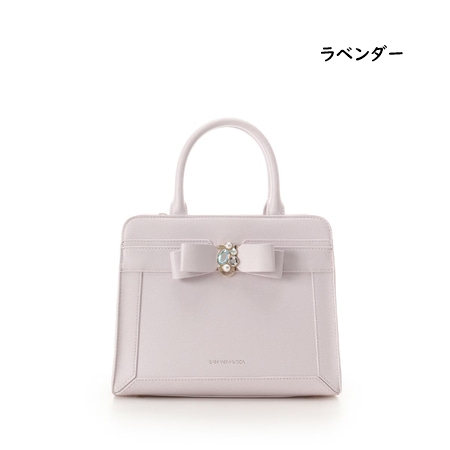 サマンサベガ Samantha Vega ハンドバッグ ショルダーバッグ バイカラージュエルリボン 2way ブランド 正規品 新品 ギフト プレゼント 人気 おすすめ 誕生日 記念日 クリスマス 送料無料 ラッピング無料_8