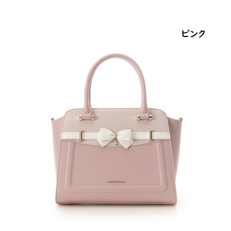 サマンサベガ Samantha Vega ハンドバッグ ショルダーバッグ バイカラーアクセントリボン 2way ブランド 正規品 新品 ギフト プレゼント 人気 おすすめ 誕生日 記念日 クリスマス 送料無料 ラッピング無料_6