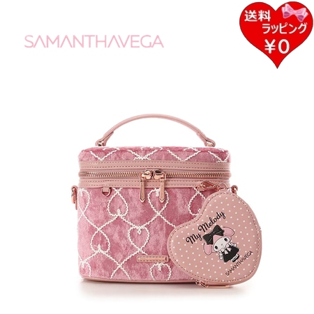 サマンサベガ Samantha Vega ハンドバッグ マイメロディコレクション バニティバッグ 2way ピンク  ブランド 正規品 新品 ギフト プレゼント 人気 おすすめ 誕生日 記念日 クリスマス 送料無料 ラッピング無料