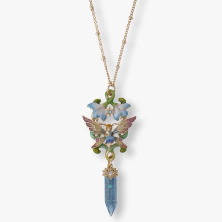 アナスイ ANNASUI ネックレス 妖精とスノードロップモチーフ グリーン ブランド 正規品 新品 ギフト プレゼント 人気 おすすめ 誕生日 記念日 クリスマス 送料無料 ラッピング無料_1