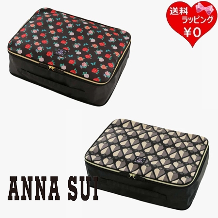 アナスイ ANNASUI ポーチ ハート柄 ローズ柄 収納 Lサイズ  ブランド 正規品 新品 ギフト プレゼント 人気 おすすめ 誕生日 記念日 クリスマス 送料無料 ラッピング無料