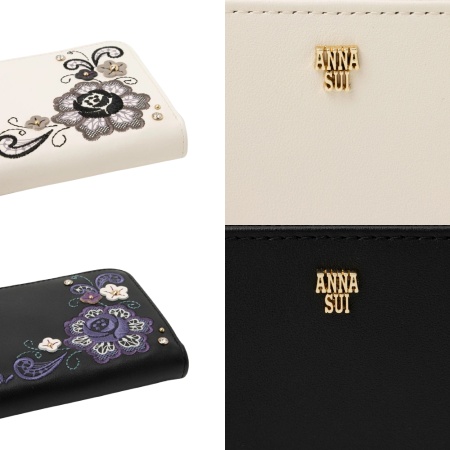 アナスイ ANNASUI 長財布 ララ Lファスナー レース フラワー レディース ブランド 正規品 新品 ギフト プレゼント 人気 おすすめ 誕生日 記念日 クリスマス 送料無料 ラッピング無料_7