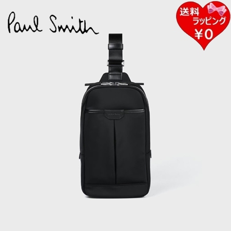 ポールスミス Paul Smith ボディバッグ PSビジネスナイロン ブラック ブランド 正規品 新品 ギフト プレゼント 人気 おすすめ 誕生日 記念日 クリスマス 送料無料 ラッピング無料