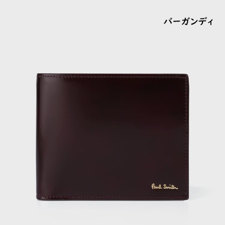 ポールスミス Paul Smith 財布 折財布 コードバン 2つ折り財布 ブランド 正規品 新品 ギフト プレゼント 人気 おすすめ 誕生日 記念日 クリスマス 送料無料 ラッピング無料_1