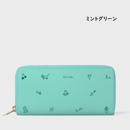 ポールスミス Paul Smith 長財布 財布 カラードゥードゥル ラウンドジップ  ブランド 正規品 新品 ギフト プレゼント 人気 おすすめ 誕生日 記念日 クリスマス 送料無料 ラッピング無料_5