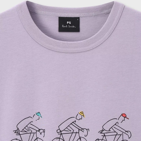 ポールスミス Paul Smith Tシャツ Drawn by Paul Cycling 半袖 綿100%   レディース ブランド 正規品 新品 ギフト プレゼント 人気 おすすめ 誕生日 記念日 クリスマス 送料無料 ラッピング無料_3
