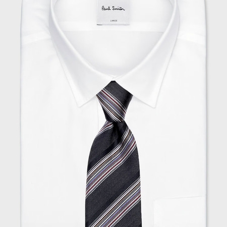 ポールスミス Paul Smith ネクタイ マルチカラー レジメンタルタイ 日本製 シルク100% ブランド 正規品 新品 ギフト プレゼント 人気 おすすめ 誕生日 記念日 クリスマス 送料無料 ラッピング無料_3