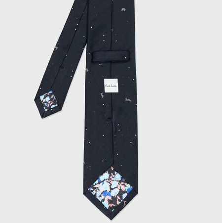 ポールスミス Paul Smith ネクタイ Random Dot & Rabbit タイ 日本製 シルク100％ ブランド 正規品 新品 ギフト プレゼント 人気 おすすめ 誕生日 記念日 クリスマス 送料無料 ラッピング無料