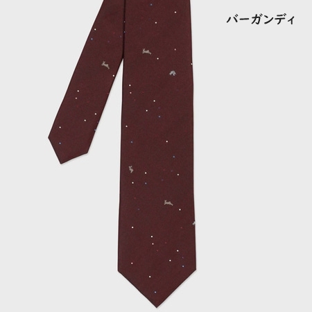 ポールスミス Paul Smith ネクタイ Random Dot & Rabbit タイ 日本製 シルク100％ ブランド 正規品 新品 ギフト プレゼント 人気 おすすめ 誕生日 記念日 クリスマス 送料無料 ラッピング無料