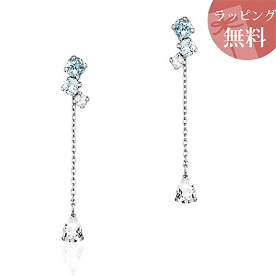 ヨンドシー ピアス K10ホワイトゴールド 4℃ ブランド 正規品 新品 ギフト プレゼント 人気 おすすめ 誕生日 記念日 クリスマス 送料無料 ラッピング無料