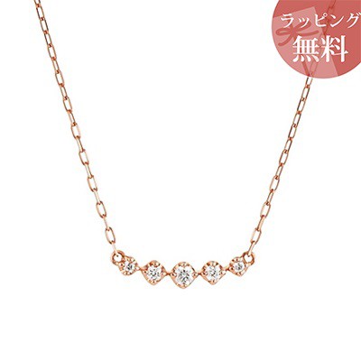 ヨンドシー ネックレス K10ピンクゴールド 4℃