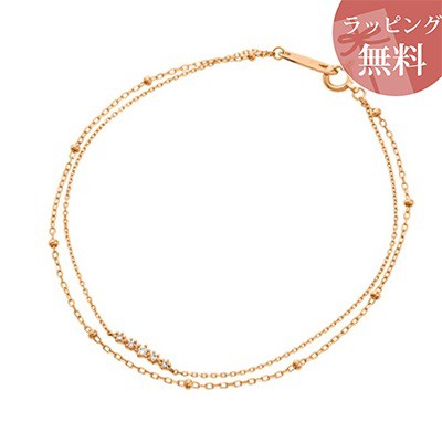 ヨンドシー ブレスレット K10ピンクゴールド 4℃の通販は
