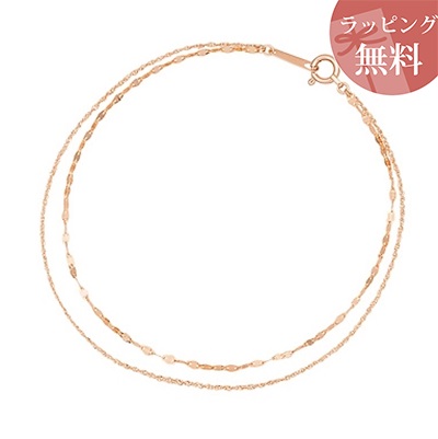 ヨンドシー ブレスレット K10ピンクゴールド 4℃の通販は 19,688円