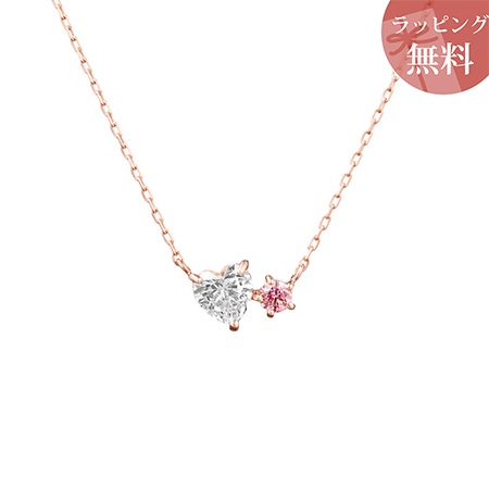 ヨンドシー ネックレス ハートフォルム K10ピンクゴールド 4℃の通販は