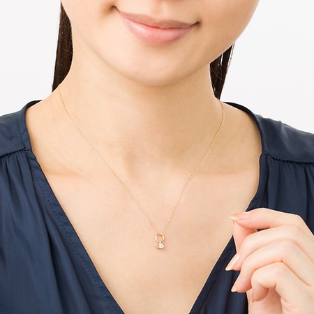 ヨンドシー ネックレス リングモチーフ K10イエローゴールド 4℃ ブランド 正規品 新品 ギフト プレゼント 人気 おすすめ 誕生日 記念日 クリスマス 送料無料 ラッピング無料_1