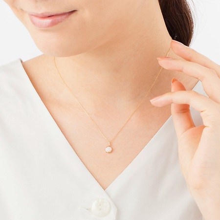 ヨンドシー ネックレス レディース オパール K10イエローゴールド 4℃ ブランド 正規品 新品 ギフト プレゼント 人気 おすすめ 誕生日 記念日 クリスマス 送料無料 ラッピング無料_2