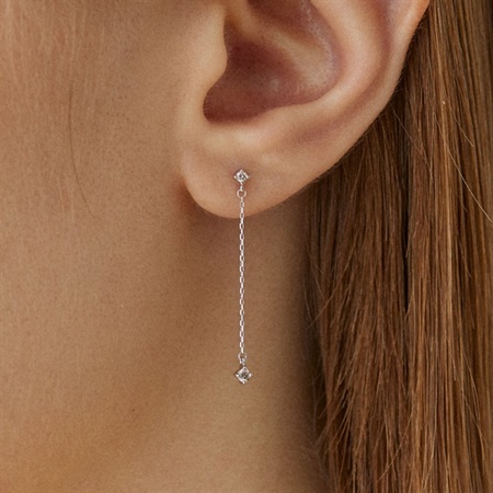 カナルヨンドシー Canal 4℃ ピアス K18ホワイトゴールド ピアス