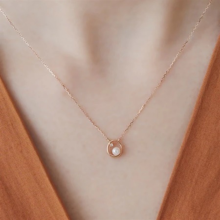 カナルヨンドシー Canal 4℃ ネックレス K10 ピンクゴールドネックレス 淡水パール ダイヤモンド ブランド 正規品 新品 ギフト プレゼント 人気 おすすめ 誕生日 記念日 クリスマス 送料無料 ラッピング無料_2
