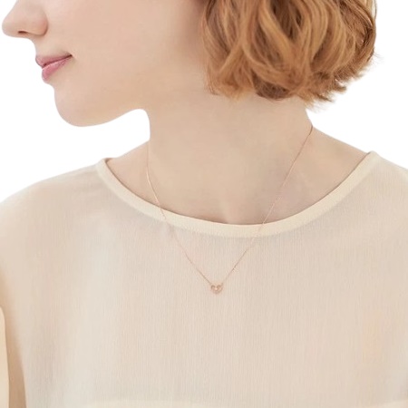 カナルヨンドシー Canal 4℃ カナル4℃ K10ピンクゴールド ネックレス キュービックジルコニア ブランド 正規品 新品 ギフト プレゼント 人気 おすすめ 誕生日 記念日 クリスマス 送料無料 ラッピング無料_3