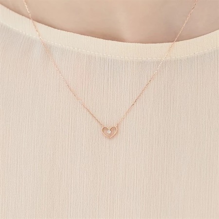 カナルヨンドシー Canal 4℃ カナル4℃ K10ピンクゴールド ネックレス キュービックジルコニア ブランド 正規品 新品 ギフト プレゼント 人気 おすすめ 誕生日 記念日 クリスマス 送料無料 ラッピング無料_4