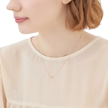 カナルヨンドシー Canal 4℃ カナル4℃ K10ピンクゴールド ネックレス キュービックジルコニア ブランド 正規品 新品 ギフト プレゼント 人気 おすすめ 誕生日 記念日 クリスマス 送料無料 ラッピング無料_3