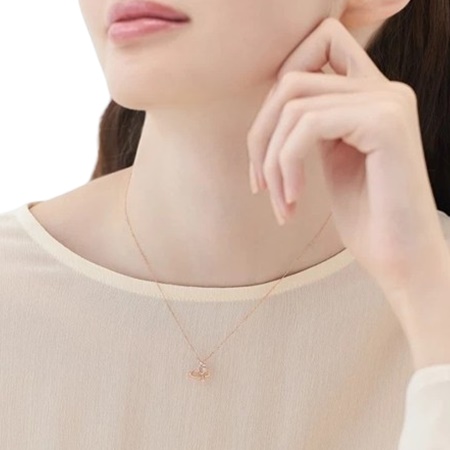 カナルヨンドシー Canal 4℃ カナル4℃ K10ピンクゴールド シルバー ネックレス キュービックジルコニア ブランド 正規品 新品 ギフト プレゼント 人気 おすすめ 誕生日 記念日 クリスマス 送料無料 ラッピング無料_3