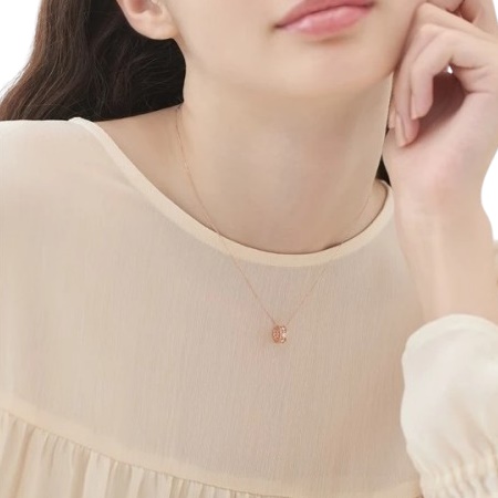 カナルヨンドシー Canal 4℃ カナル4℃ K10ピンクゴールド シルバー ネックレス キュービックジルコニア ブランド 正規品 新品 ギフト プレゼント 人気 おすすめ 誕生日 記念日 クリスマス 送料無料 ラッピング無料_3