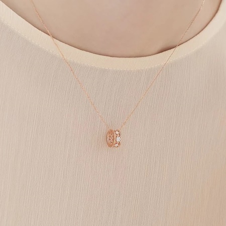 カナルヨンドシー Canal 4℃ カナル4℃ K10ピンクゴールド シルバー ネックレス キュービックジルコニア ブランド 正規品 新品 ギフト プレゼント 人気 おすすめ 誕生日 記念日 クリスマス 送料無料 ラッピング無料_4