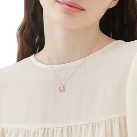 カナルヨンドシー Canal 4℃ カナル4℃ K10ピンクゴールド シルバー ネックレス キュービックジルコニア ブランド 正規品 新品 ギフト プレゼント 人気 おすすめ 誕生日 記念日 クリスマス 送料無料 ラッピング無料_3