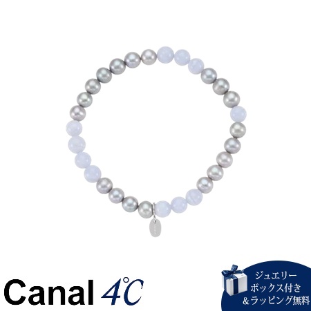 カナルヨンドシー Canal 4℃ カナル4℃ パール ブレスレット 淡水パール ブルーレースアゲート ブランド 正規品 新品 ギフト プレゼント 人気 おすすめ 誕生日 記念日 クリスマス 送料無料 ラッピング無料