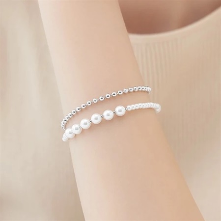 カナルヨンドシー Canal 4℃ カナル4℃ シルバー ブレスレット 樹脂パール ブランド 正規品 新品 ギフト プレゼント 人気 おすすめ 誕生日 記念日 クリスマス 送料無料 ラッピング無料_3