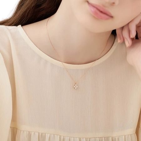 カナルヨンドシー Canal 4℃ カナル4℃ K18ピンクゴールド ネックレス モアサナイト ブランド 正規品 新品 ギフト プレゼント 人気 おすすめ 誕生日 記念日 クリスマス 送料無料 ラッピング無料_3