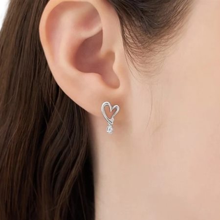 カナルヨンドシー Canal 4℃ カナル4℃ シルバー ピアス ハート キュービックジルコニア ブランド 正規品 新品 ギフト プレゼント 人気 おすすめ 誕生日 記念日 クリスマス 送料無料 ラッピング無料_3