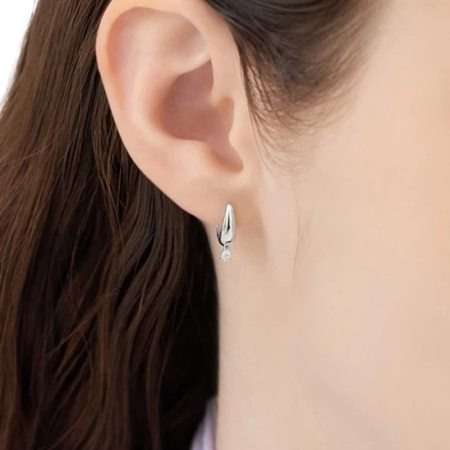 カナルヨンドシー Canal 4℃ カナル4℃ シルバー ピアス フープピアス キュービックジルコニア ブランド 正規品 新品 ギフト プレゼント 人気 おすすめ 誕生日 記念日 クリスマス 送料無料 ラッピング無料_3