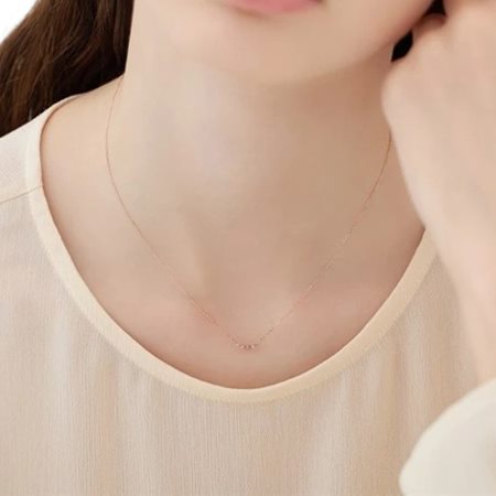 カナルヨンドシー Canal 4℃ カナル4℃ K10ピンクゴールド ネックレス 