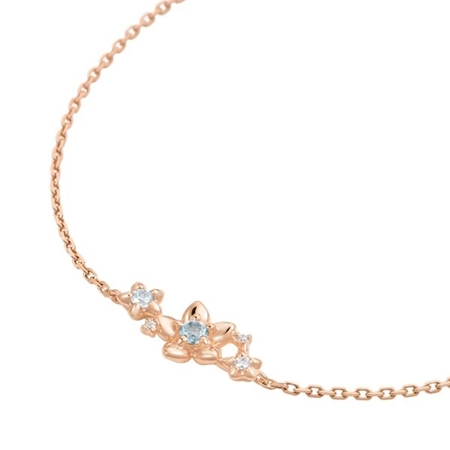 カナルヨンドシー Canal 4℃ カナル4℃ Birth Flower 9月誕生花 シルバー ブレスレット ブルートパーズ キュービックジルコニア ブランド 正規品 新品 ギフト プレゼント 人気 おすすめ 誕生日 記念日 クリスマス 送料無料 ラッピング無料_2