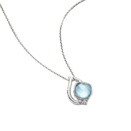 カナルヨンドシー Canal 4℃ カナル4℃ Early Summer Collection シルバー ネックレス シェル 人工石 キュービックジルコニア ブランド 正規品 新品 ギフト プレゼント 人気 おすすめ 誕生日 記念日 クリスマス 送料無料 ラッピング無料_1