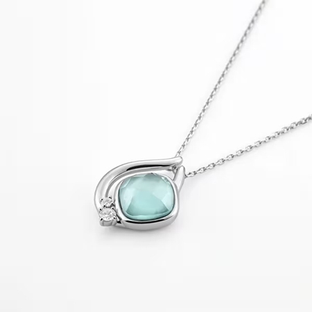 カナルヨンドシー Canal 4℃ カナル4℃ Early Summer Collection シルバー ネックレス シェル 人工石 キュービックジルコニア ブランド 正規品 新品 ギフト プレゼント 人気 おすすめ 誕生日 記念日 クリスマス 送料無料 ラッピング無料_2