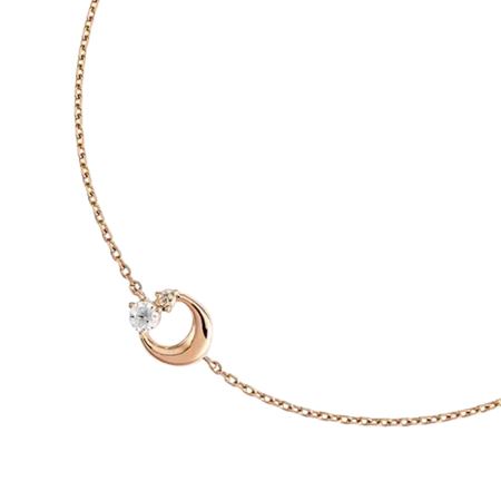 カナルヨンドシー Canal 4℃ カナル4℃ Family Pair Jewelry K10ピンクゴールド ブレスレット キュービックジルコニア/ダイヤモンド ブランド 正規品 新品 ギフト プレゼント 人気 おすすめ 誕生日 記念日 クリスマス 送料無料 ラッピング無料_1