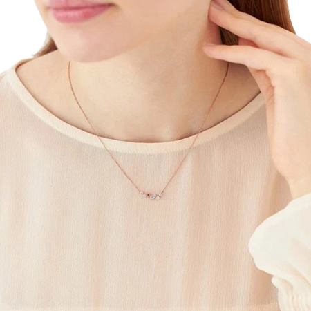 カナルヨンドシー Canal 4℃ カナル4℃ 限定 7月誕生石 シルバー ネックレス ルビー/キュービックジルコニア ブランド 正規品 新品 ギフト プレゼント 人気 おすすめ 誕生日 記念日 クリスマス 送料無料 ラッピング無料_3