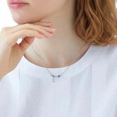 カナルヨンドシー Canal 4℃ カナル4℃ Summer Collection シルバー ネックレス シンセティックスピネル ブランド 正規品 新品 ギフト プレゼント 人気 おすすめ 誕生日 記念日 クリスマス 送料無料 ラッピング無料_3
