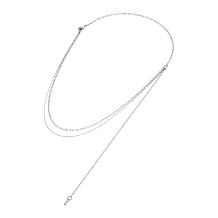 カナルヨンドシー Canal 4℃ カナル4℃ Layered シルバー ネックレス  ブランド 正規品 新品 ギフト プレゼント 人気 おすすめ 誕生日 記念日 クリスマス 送料無料 ラッピング無料_1