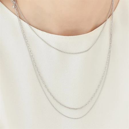 カナルヨンドシー Canal 4℃ カナル4℃ Layered シルバー ネックレス  ブランド 正規品 新品 ギフト プレゼント 人気 おすすめ 誕生日 記念日 クリスマス 送料無料 ラッピング無料_6