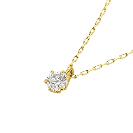 カナルヨンドシー Canal 4℃ カナル4℃ K18イエローゴールド ネックレス ホワイトトパーズ ブランド 正規品 新品 ギフト プレゼント 人気 おすすめ 誕生日 記念日 クリスマス 送料無料 ラッピング無料_1
