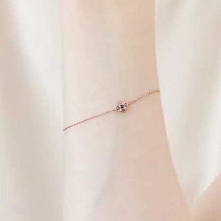 カナルヨンドシー Canal 4℃ カナル4℃ 限定 9月誕生石 シルバー ブレスレット ブルーサファイア ブランド 正規品 新品 ギフト プレゼント 人気 おすすめ 誕生日 記念日 クリスマス 送料無料 ラッピング無料_3