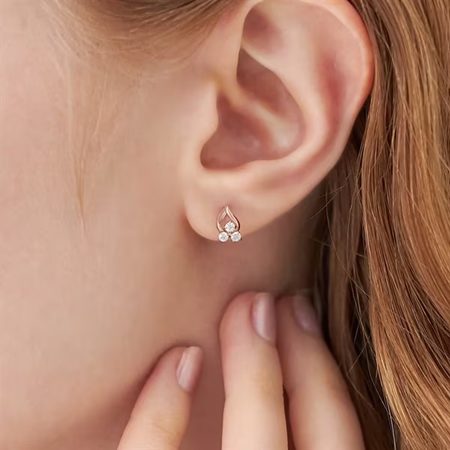 カナルヨンドシー Canal 4℃ カナル4℃ K10ピンクゴールド ピアス キュービックジルコニア ブランド 正規品 新品 ギフト プレゼント 人気 おすすめ 誕生日 記念日 クリスマス 送料無料 ラッピング無料_3